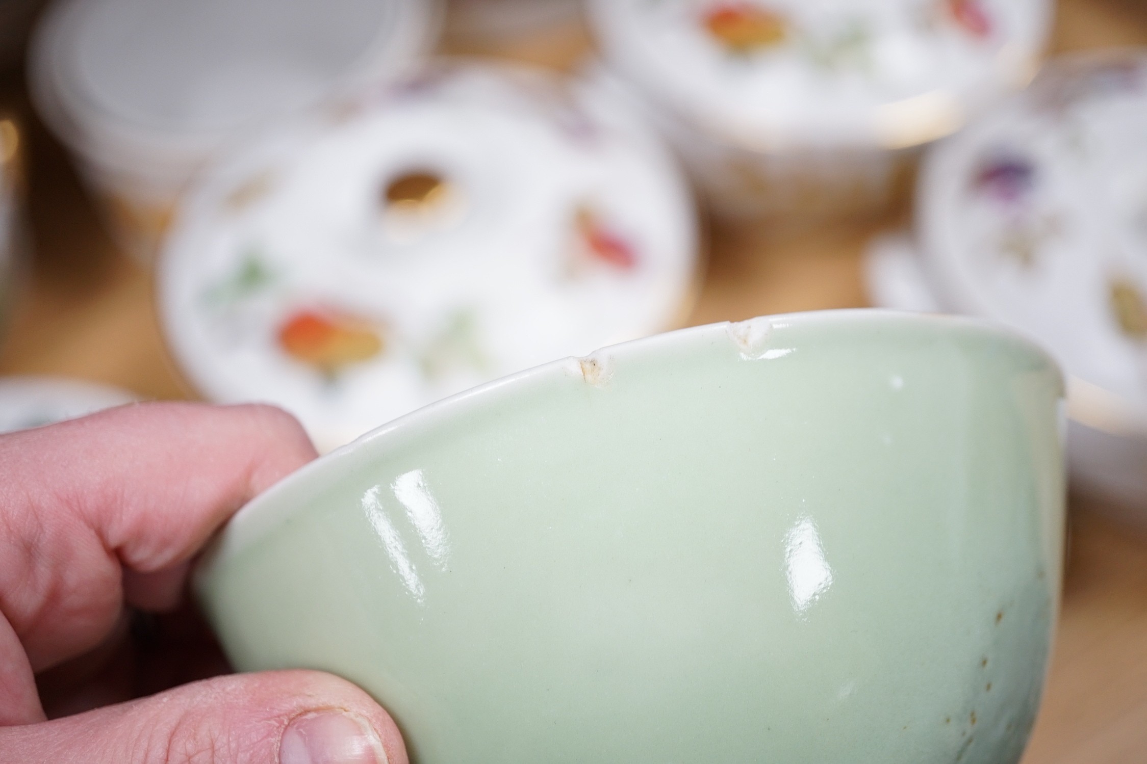 A quantity of Worcester Evesham dinner and tea wares, approx 120 pieces